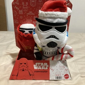 Star Wars Winter Holiday Stormtrooper 10 Zoll Plüsch mit Zuckerstange ~ NEU im Karton ~ 2023 - Bild 1 von 8