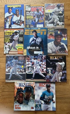 Ken Griffey Jr. 11 杂志套装 - 体育画报,贝克特 - 西雅图水手队 — 第 1/4 张图片