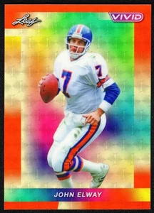 2024 Leaf Vivid Football Pre-Production Proof John Elway 1/1 - Picture 1 of 2