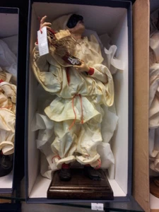 1 pulcinella vestito 30 CM TERRACOTTA FORTUNA corno pizza NAPOLI made italy - Picture 1 of 1