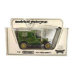 Matchbox Models of Yesteryear Ford Model T Silver Jubilee Diecast Car NIB Vintag - Picture 1 of 9