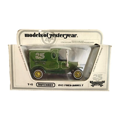 Matchbox Models of Yesteryear Ford Model T Silver Jubilee Diecast Car NIB Vintag - Image 1 of 4