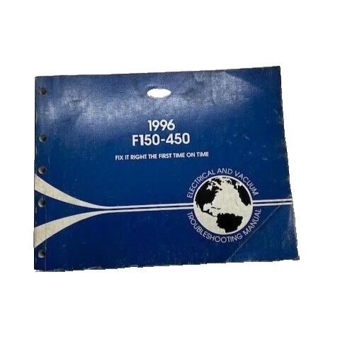 Ford F150-450 1996 taller de fábrica aspiradora eléctrica solución de problemas manual skub Foto 1 de 1