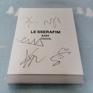 LE SSERAFIM ÁLBUM PROMOCIONAL FIRMADO AUTOGRAFIADO FÁCIL (8 - Imagen 1 de 2
