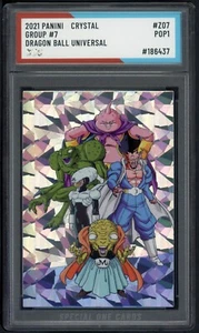 2021 PANINI GROUP #7 DRAGON BALL UNIVERSAL #Z07 SOC POP1 AUTHENTICATED - Picture 1 of 2