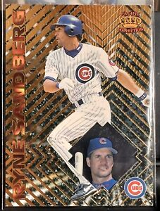 1997 Pacific Crown Collection GOLD PRISM #88 Ryne Sandberg Cubs ACETATE