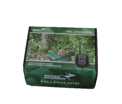 Fallenmelder Fallenalarm Signalfalle für Jagd u. Garten by Revier Manager + App - Bild 1 von 3