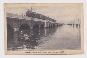 VE VE 11 Venezia Ponte della ferrovia viaggiata 1925 - Picture 1 of 1