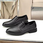 mens shoes sheepleather real leather business slip on soft comy oxfords size