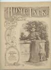 1897 Home Talk Newspaper Magazine Newark New Jersey Stores Victorian Clothing