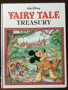 Walt Disney Fairy Tale Treasury, 4 stories, oversized 9x12, 1st 1991 BRAND NEW - Picture 1 of 12