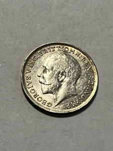 1919 Great Britain 3 Pence/Silver/XF #11517 - Picture 1 of 2