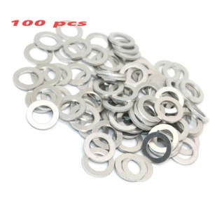100 *18MM TRANS DRAIN PLUG CRUSH WASHER GASKETS (90471-PX4-000) FOR HONDA/ACURA - Picture 1 of 7