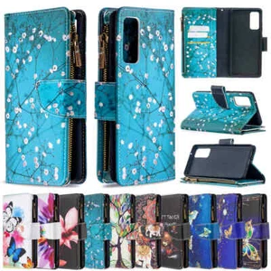 For Samsung S20 FE 5G S10 S9 Note 20 10 Plus Wallet Card Flip Leather Case Cover - Picture 1 of 43