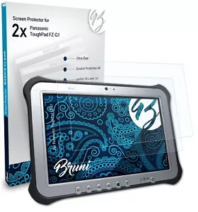 Bruni 2x Protective Film for Panasonic ToughPad FZ-G1 Screen Protector - Picture 1 of 4