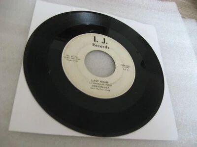 **Don Chaney & The Ivy Jives/ Last Night b/w Lover's Land/ 1958/ Rare Rockabilly - Image 1 of 2