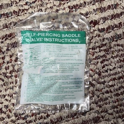 Aprilaire Humidifier Self-Tapping Saddle Valve Part No. 4001 Research Products - Image 1 of 3