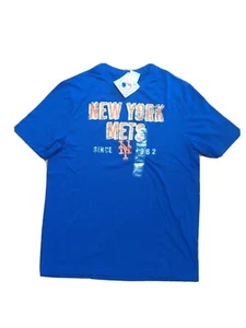 *NEW* New York Mets Baseball Classic Royal Blue T-shirt, Men's Large - Picture 1 of 4