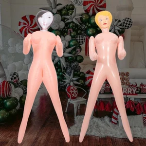 150cm Inflatable Inoffensive Blow Up Doll FEMALE WOMAN Hen Do Stag Night Doll - Bild 1 von 13