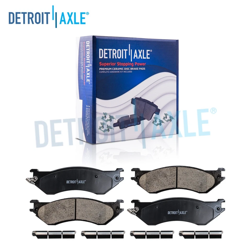 Front Ceramic Brake Pads Set for Ford Expedition F-150 F-250 Navigator Ram 1500 - Image 1 of 4