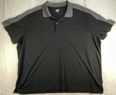 Lands End Polo Shirt Mens Size 3XL 54-56 Black Short Sleeve Polo Shirt - Image 1 of 4