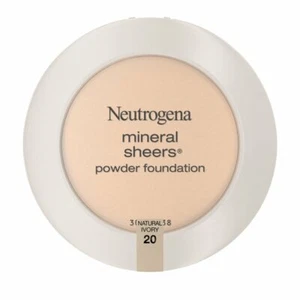 Neutrogena Mineral Sheers Oil-Free Powder Foundation, Nude 40, 0.34 oz.. - Picture 1 of 4