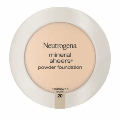 Neutrogena Mineral Sheers Oil-Free Powder Foundation, Nude 40, 0.34 oz.. - Image 1 of 4