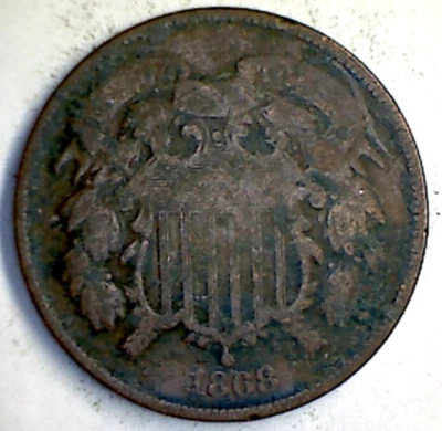 1868 Two-Cent Pieces Lot A - Image 1 of 2