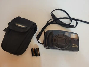 Pentax Zoom 105-R 35mm Point And Shoot Film Camera, Working & Case and Batteries - Picture 1 of 15