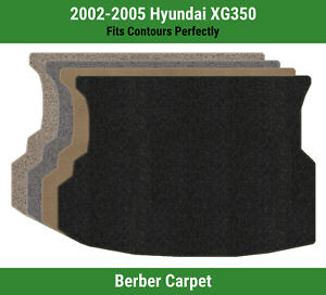 Lloyd Berber Trunk Carpet Mat for 2002-2005 Hyundai XG350 