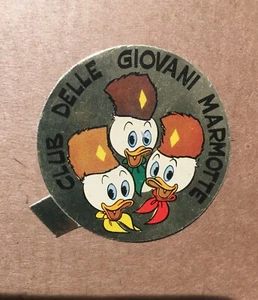 Mondadori adesivo del CLUB DELLE GIOVANI MARMOTTE fustellato nuovo con velina - Picture 1 of 2