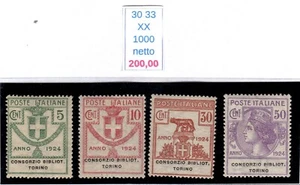 Enti parastatali  consorzio Biblioteche Torino mnh RIF 200 - Picture 1 of 2