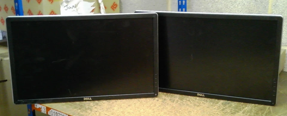 2x Dell P2214HB 22" Full HD 1080p LED Monitor - DP VGA DVI USB NO STAND - Image 1 of 1