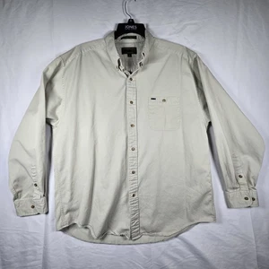 Alexander Julian Colours Shirt Men’s Large Beige Button Up Long Sleeve - Picture 1 of 10