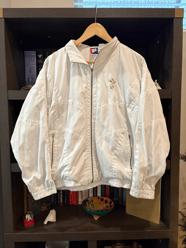 Vintage Tail Minnie Mouse Embroidered Golf Windbreaker Jacket Size Medium - Image 1 of 4