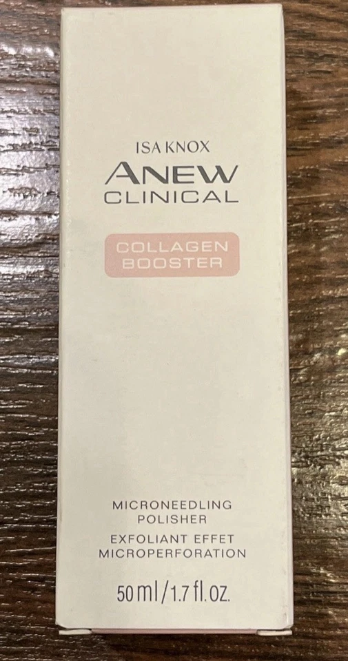 Avon Isa Knox Anew Clinical Collagen Booster Microneedling Polisher 1.7oz NIB  - Image 1 of 1