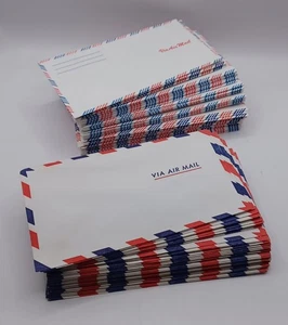 Vintage Air Mail Envelopes Lot Of 128 6.5x3.5. 50s/70s. Unused. D2243 - Picture 1 of 9