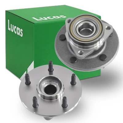 Lucas Pair：2New Front Wheel Bearing Hub for 2000 2001 Dodge Ram 1500 Non-ABS — 第 1/4 张图片