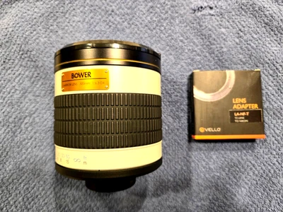 Bower 500mm Catadioptic Mirror T-Mount Adapter Nikon F - Image 1 of 4