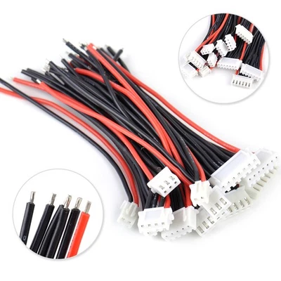 12 PIEZAS 1-6S Lipo Batería Balance Cargador Conector Adaptador Enchufe Cable Ut - Imagen 1 de 4