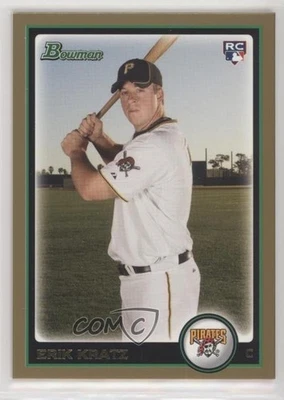 2010 Bowman Draft Gold Erik Kratz #BDP55 Rookie RC - Image 1 of 2
