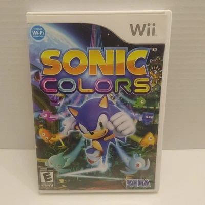 Sonic Colors (Nintendo Wii, 2010) No Manual - Image 1 of 4