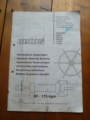 EINBAUANLEITUNG für vetus Hydralische Ruderanlage mit Patina - Bild 1 von 2