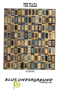 THE PLAZA Quilt Pattern by Janine Burke, Blue Underground Studios 75" x 88" - Picture 1 of 2