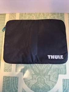Thule Sweden Laptop Sleeve Tasche schwarz/grau Laptop Reißverschluss gepolstert Tasche Reise - Bild 1 von 6