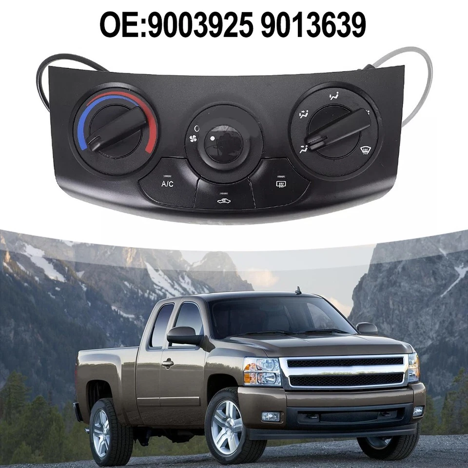 For Chevrolet Air Conditioning Control Panel Replacement 9003925 9013639 - Image 1 of 4