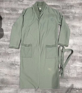 Accappatoio donna Sand Cloud micro waffle L/XL cotone biologico salvia lungo comodo LEGGI - Foto 1 di 22