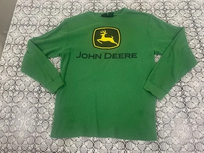 John Deere Thermal Long Sleeve Youth Shirt L 14/16 - Image 1 of 4