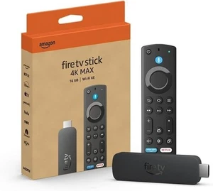 Amazon Fire TV Stick 4K MAX 2nd Gen Ultra HD Alexa Voice Remote Media Player - Picture 1 of 7