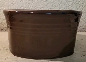 Vintage braune Fiestaware Schokolade quadratische Schüssel  - Bild 1 von 5